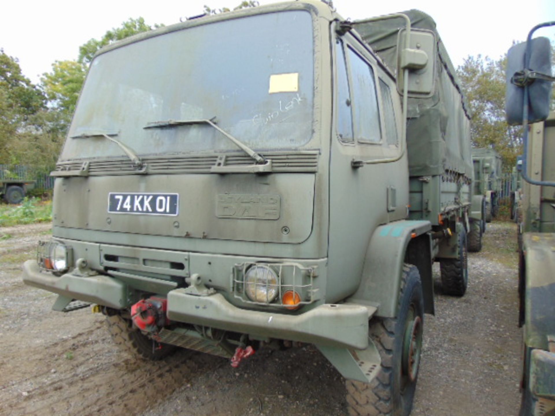 Left Hand Drive Leyland Daf 45/150 4 x 4 Winch Truck - Image 3 of 9