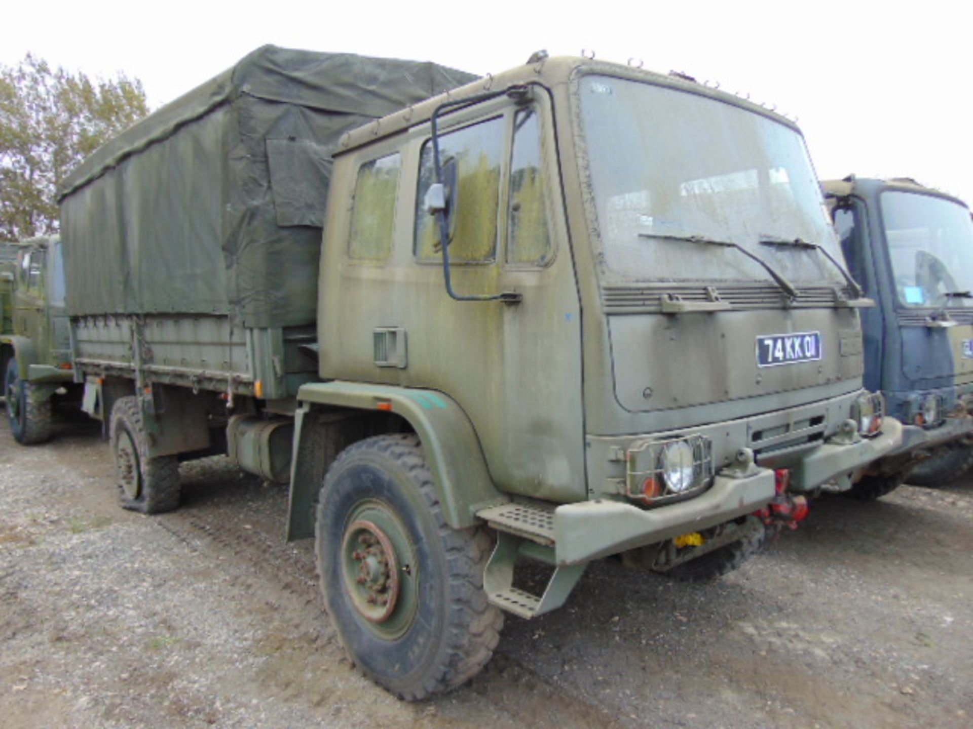 Left Hand Drive Leyland Daf 45/150 4 x 4 Winch Truck