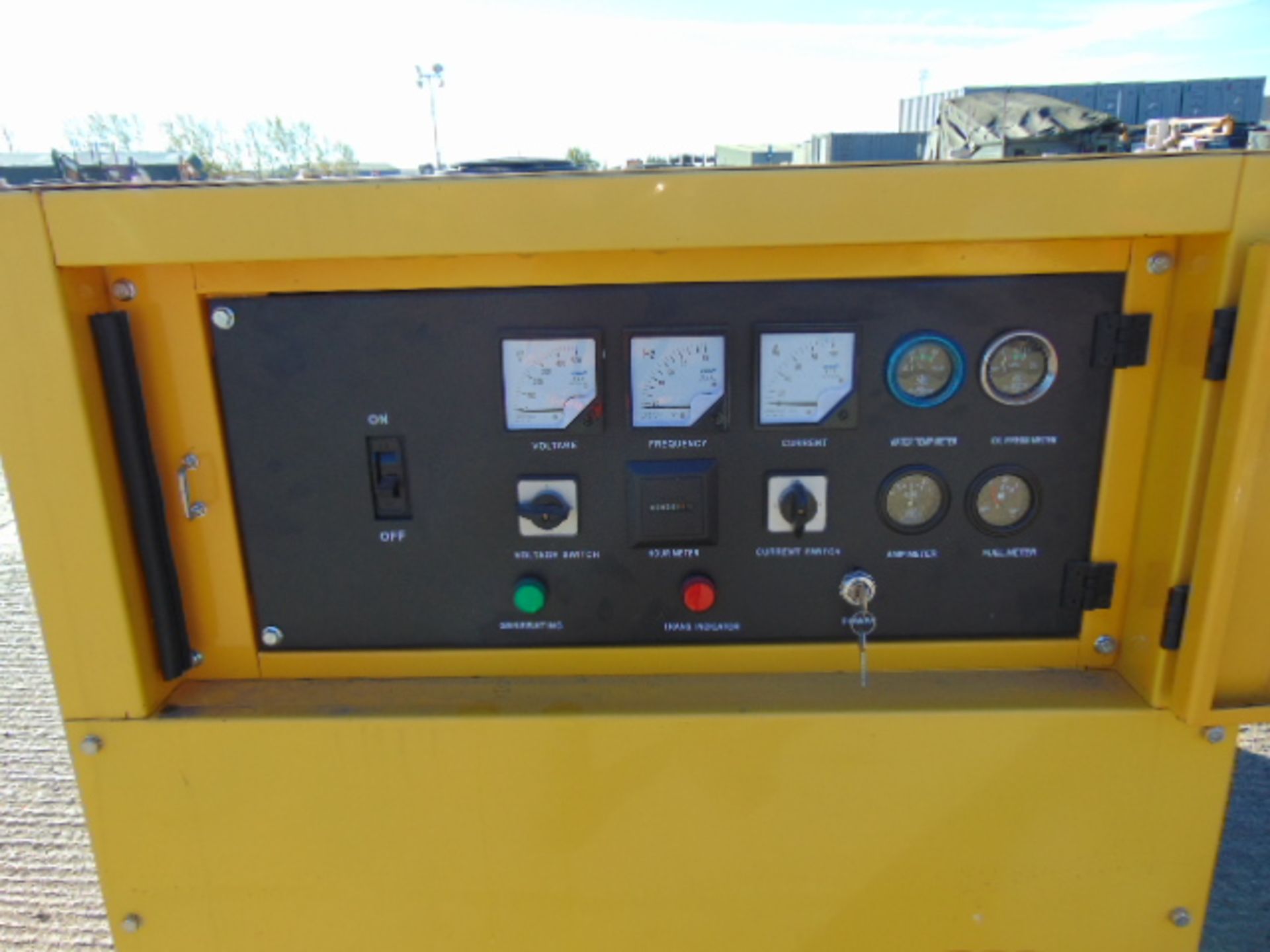 UNISSUED WITH TEST HOURS ONLY 70 KVA 3 Phase Silent Diesel Generator Set - Image 14 of 15