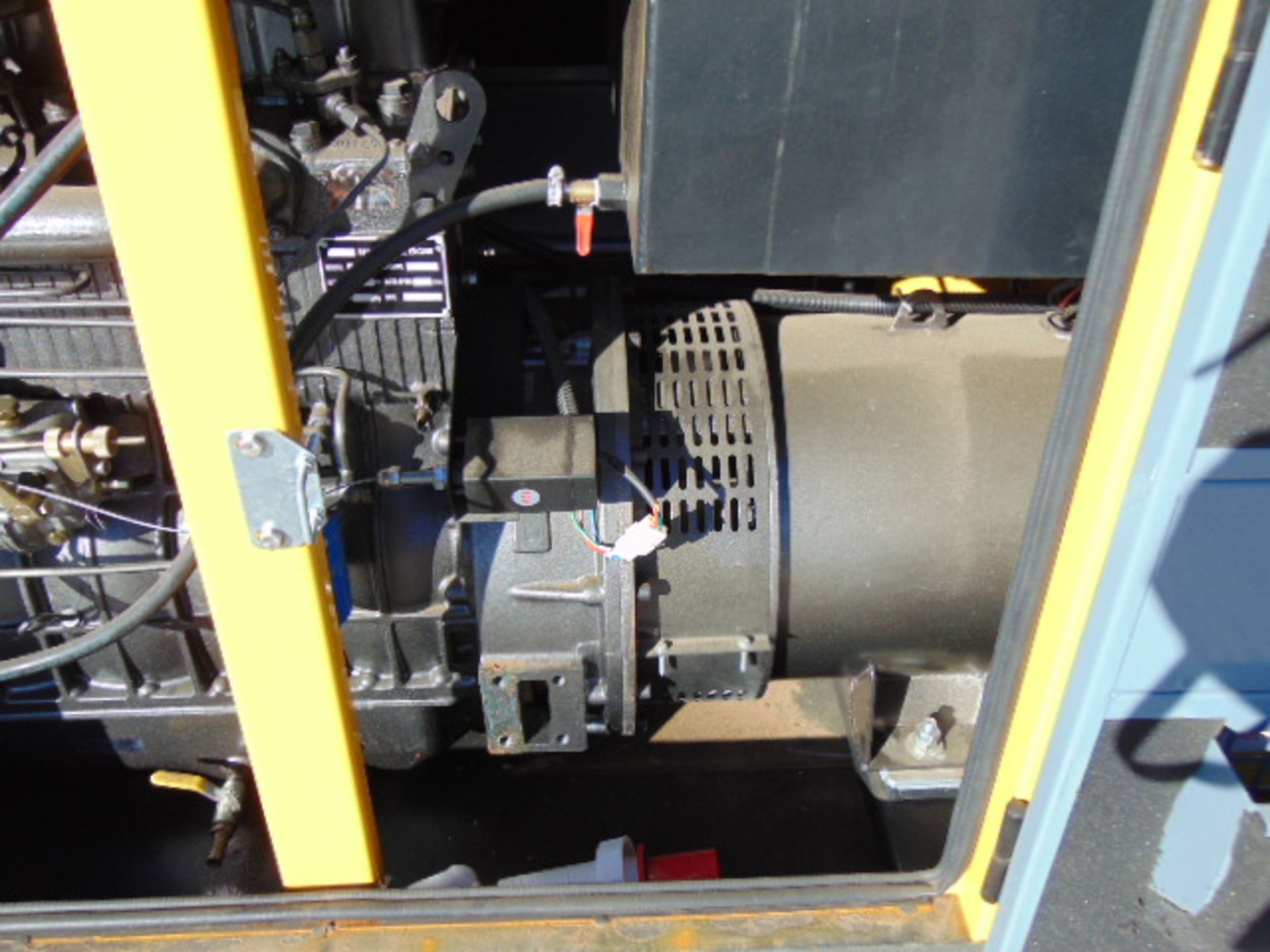 UNISSUED WITH TEST HOURS ONLY 40 KVA 3 Phase Silent Diesel Generator Set - Image 8 of 15