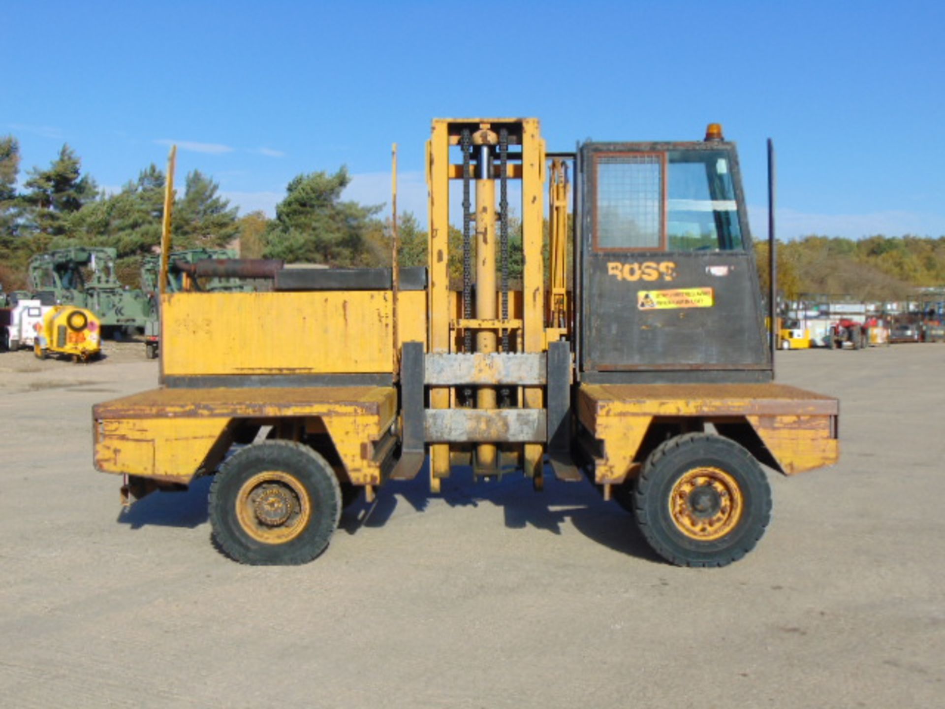 Lancer Boss 556 Sideloader Diesel Forklift - Image 5 of 20