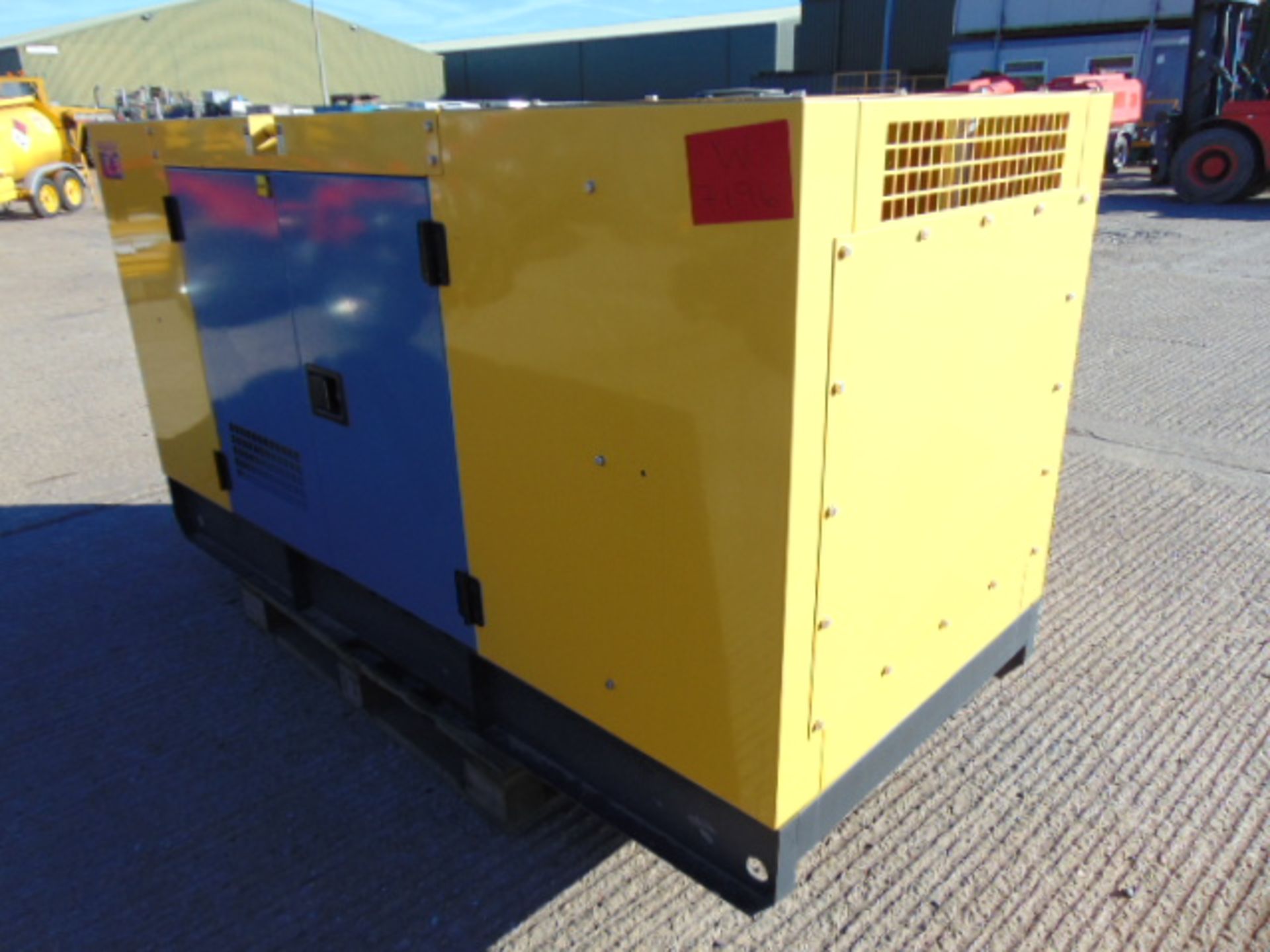 UNISSUED WITH TEST HOURS ONLY 70 KVA 3 Phase Silent Diesel Generator Set - Image 5 of 15
