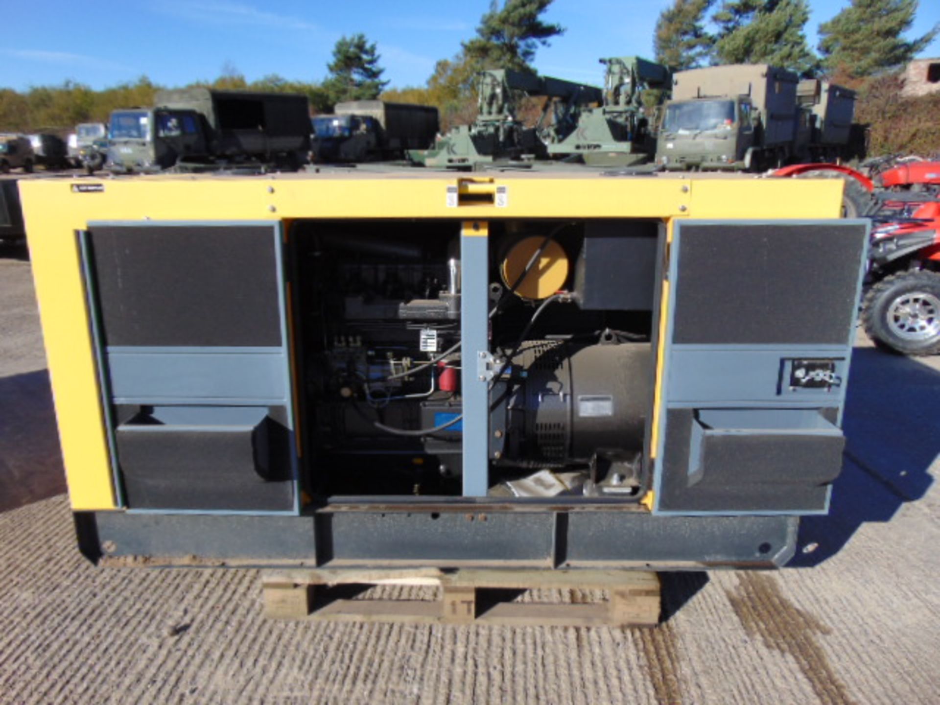 UNISSUED WITH TEST HOURS ONLY 70 KVA 3 Phase Silent Diesel Generator Set - Image 6 of 15