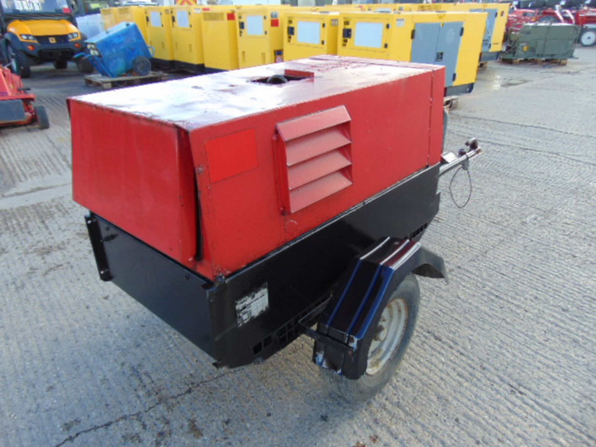 Trailer Mounted Mosa TS300 SXC/EL Diesel Welder Generator - Image 5 of 14