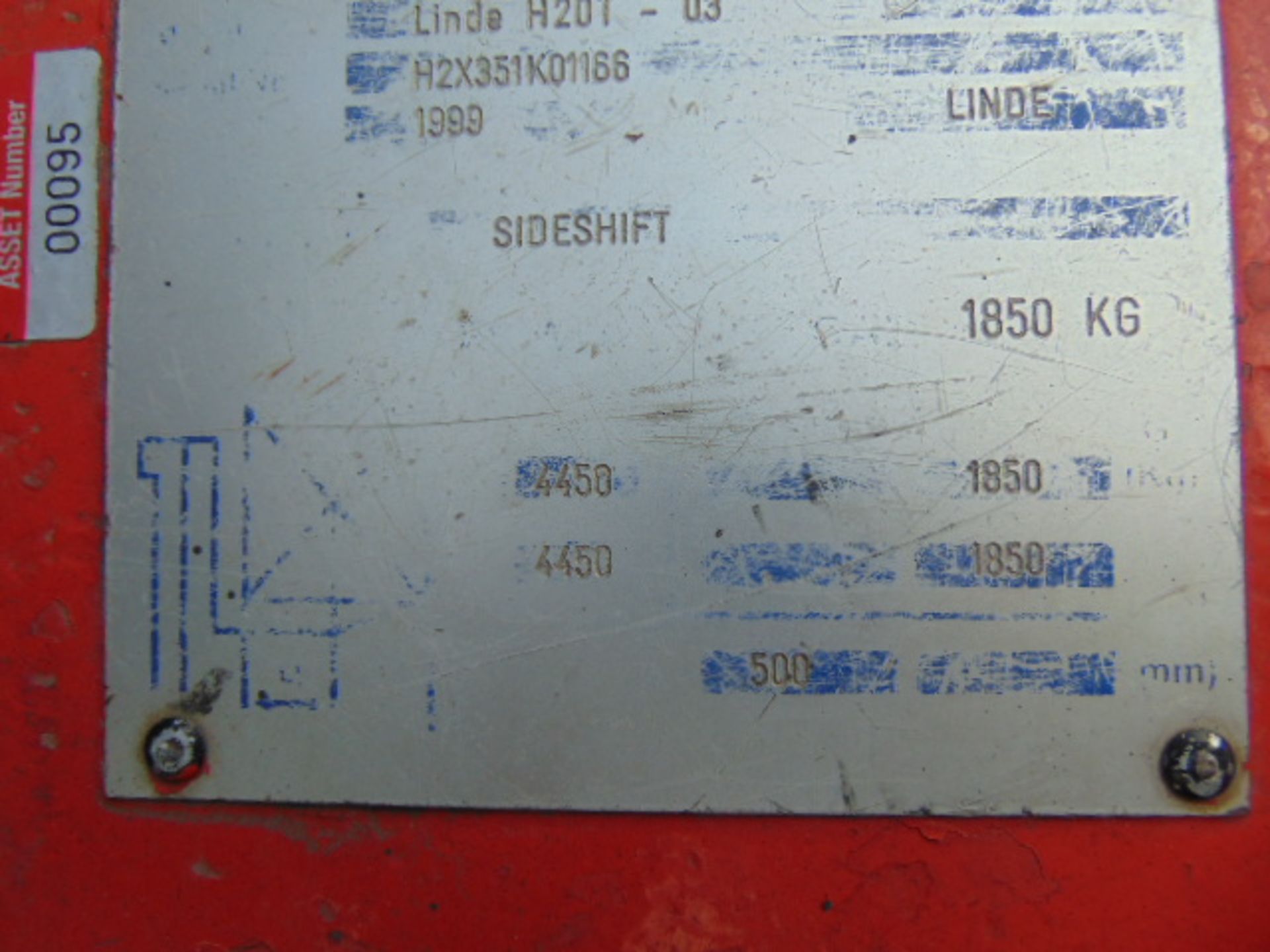 Linde H20T Counter Balance Gas Forklift - Image 17 of 18