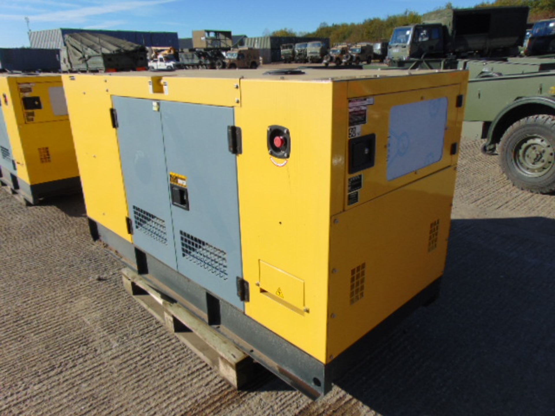 UNISSUED WITH TEST HOURS ONLY 70 KVA 3 Phase Silent Diesel Generator Set - Image 2 of 15