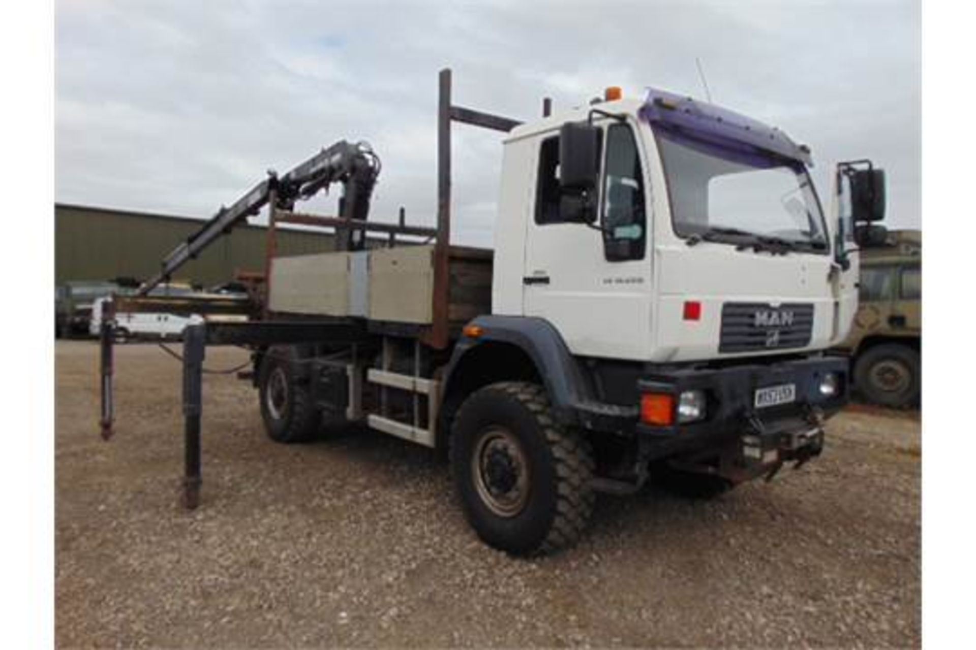 Man LE18.220 4x4 Dropside complete with Atlas 120.2E Crane and H14P SuperWinch - Bild 2 aus 36