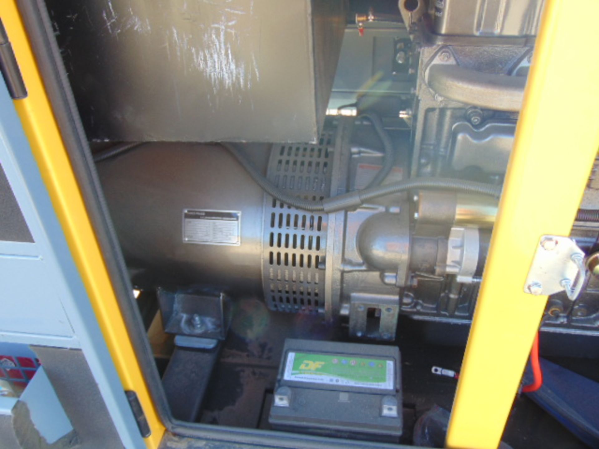 UNISSUED WITH TEST HOURS ONLY 40 KVA 3 Phase Silent Diesel Generator Set - Image 10 of 15