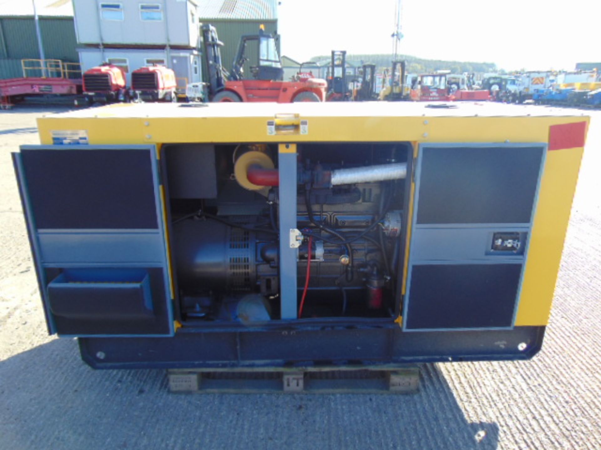 UNISSUED WITH TEST HOURS ONLY 70 KVA 3 Phase Silent Diesel Generator Set - Image 9 of 15