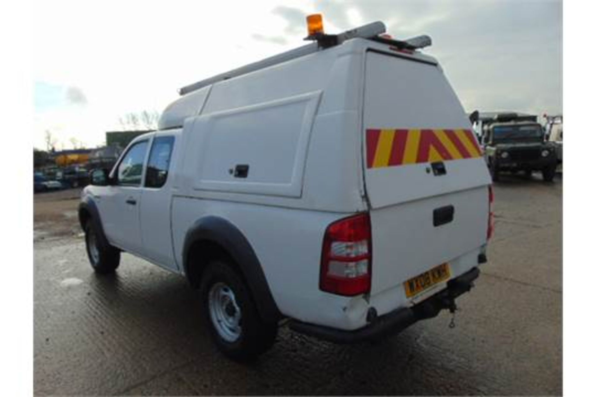 2008 Ford Ranger Super Cab 2.5TDCi 4x4 Pick Up C/W Toolbox Back - Image 8 of 22