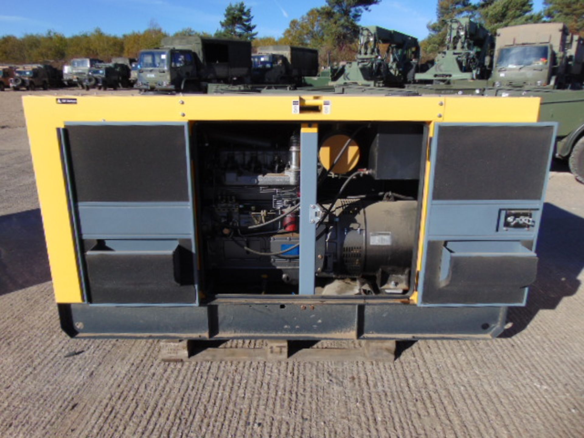 UNISSUED WITH TEST HOURS ONLY 70 KVA 3 Phase Silent Diesel Generator Set - Image 6 of 15