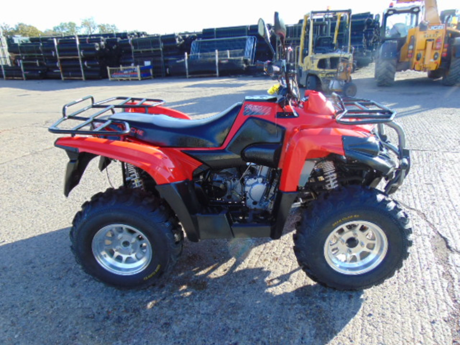 Apache RLX320 2WD Petrol Quad Bike c/w Winch ONLY 167 MILES! - Image 7 of 15