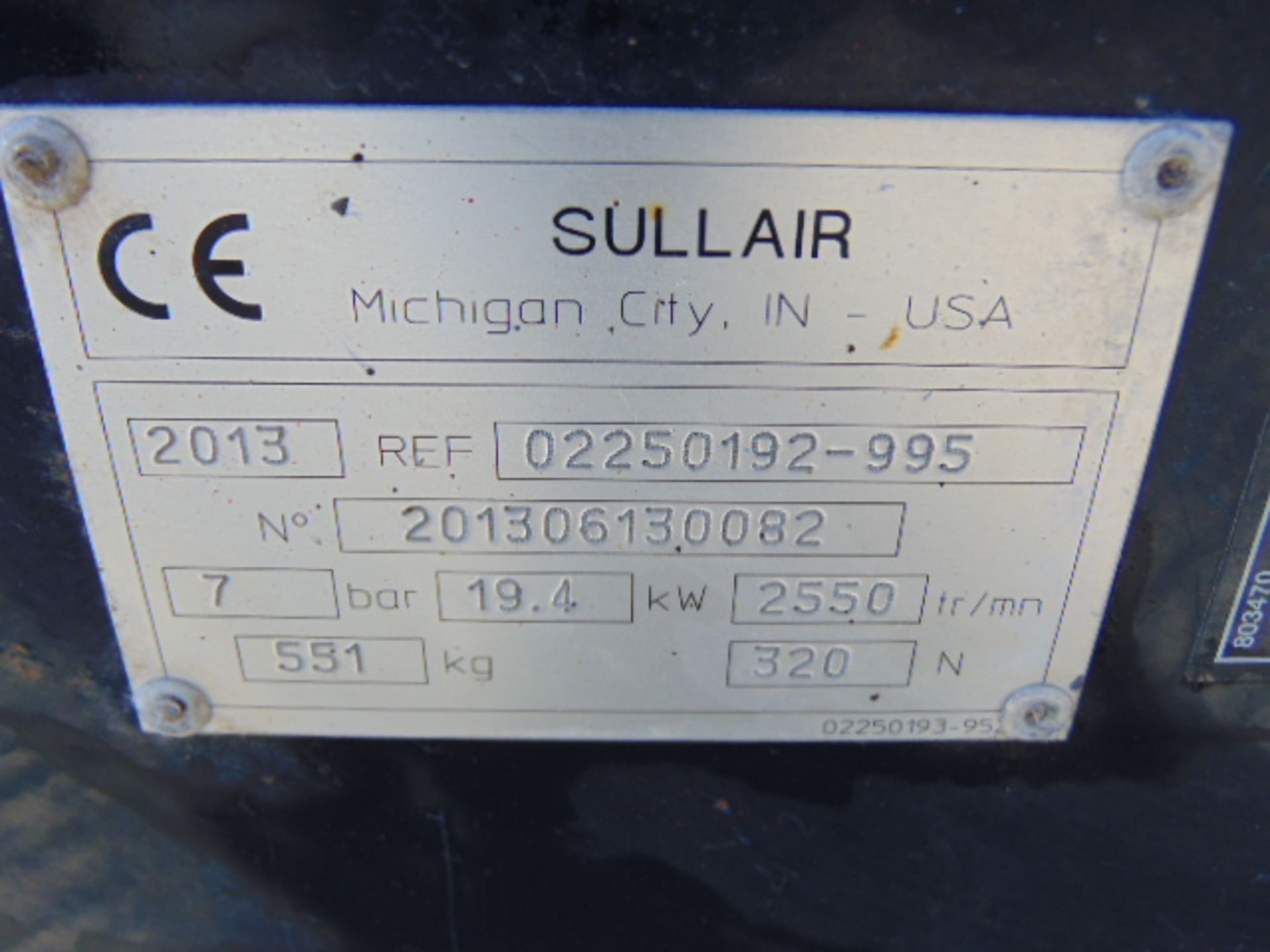 Towable Sullair 2 Tool Kubota Diesel Air Compressor ONLY 236 HOURS! - Image 14 of 18