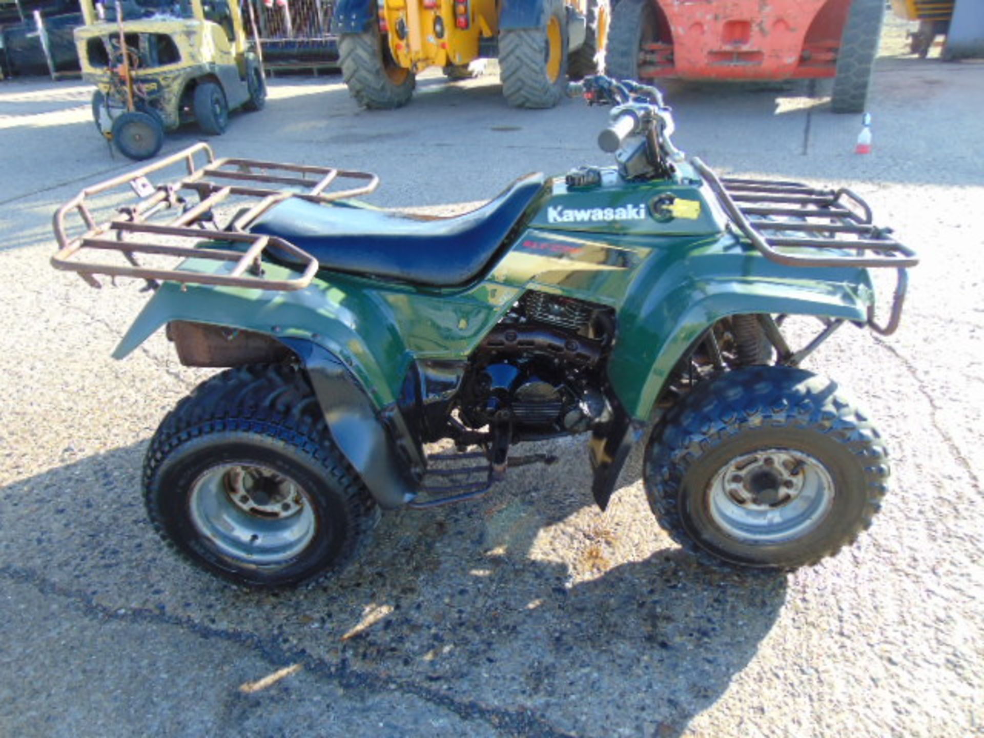 Kawasaki KLF220 2WD Petrol Quad Bike - Image 4 of 11