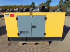 UNISSUED WITH TEST HOURS ONLY 50 KVA 3 Phase Silent Diesel Generator Set