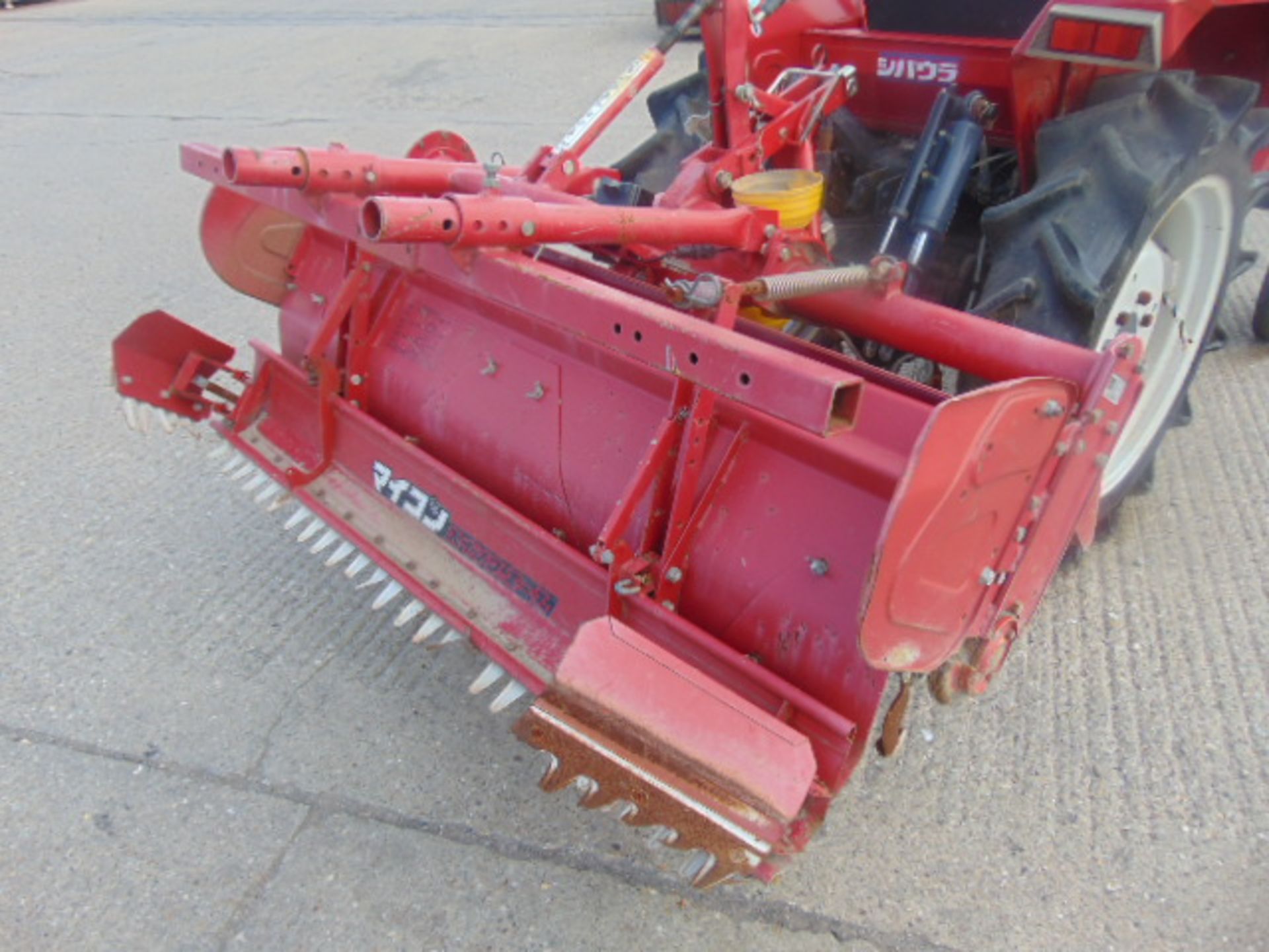 Shibauru P19 2WD Compact Tractor c/w Rotovator - Image 9 of 17