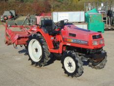 Mitsubishi MT20 4WD Compact Tractor C/W P1423S Rotovator