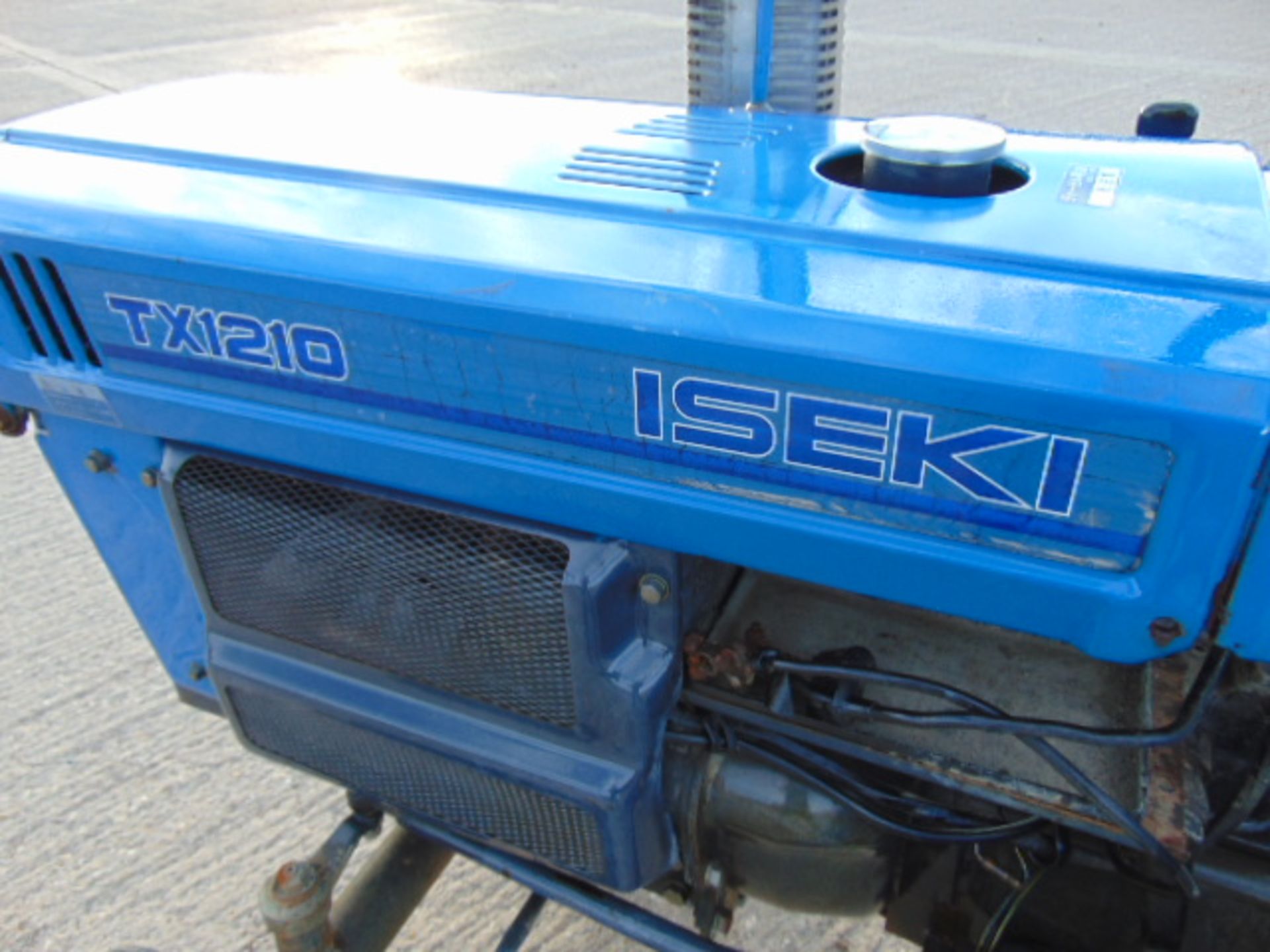 Iseki TX1210 2WD Compact Tractor c/w Rotovator - Bild 16 aus 16