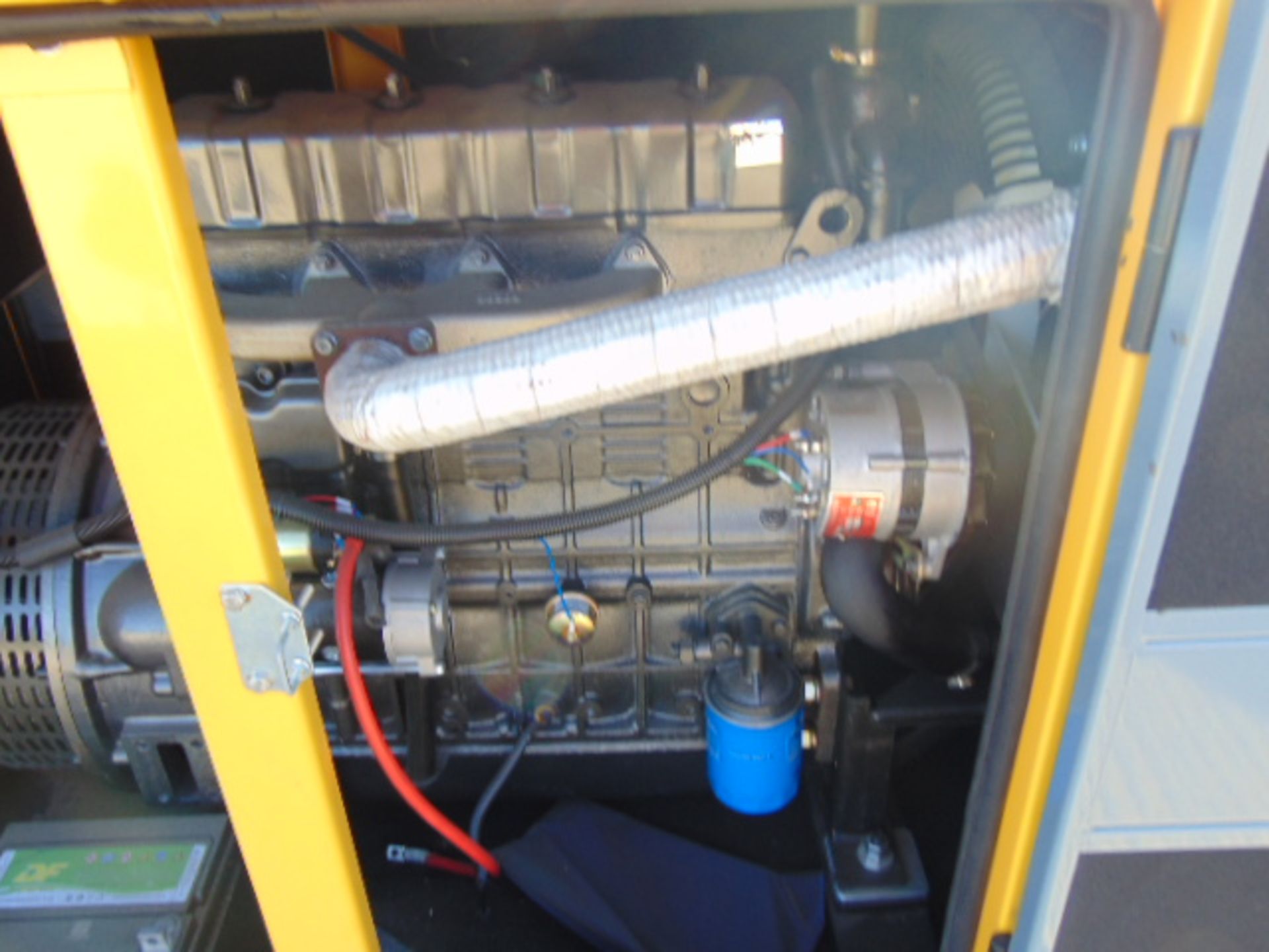 UNISSUED WITH TEST HOURS ONLY 40 KVA 3 Phase Silent Diesel Generator Set - Image 11 of 15