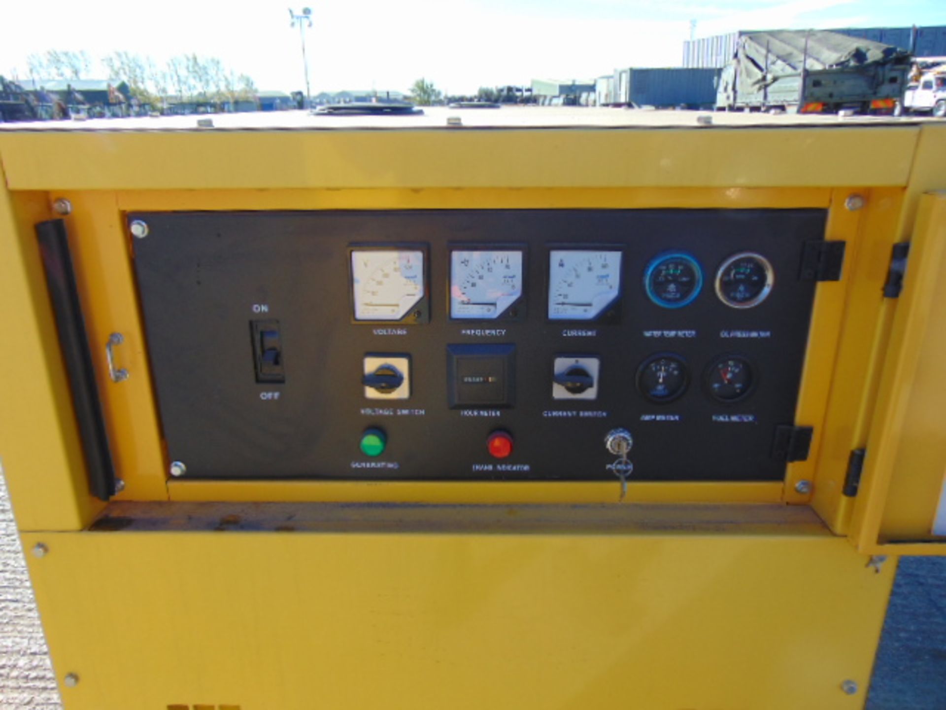 UNISSUED WITH TEST HOURS ONLY 70 KVA 3 Phase Silent Diesel Generator Set - Image 14 of 15