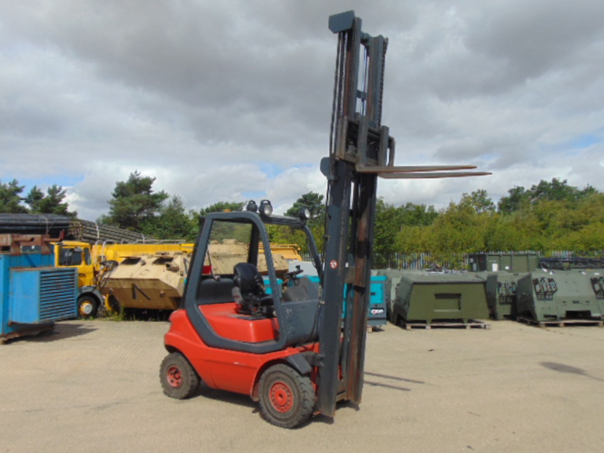 Linde H20T Counter Balance Gas Forklift