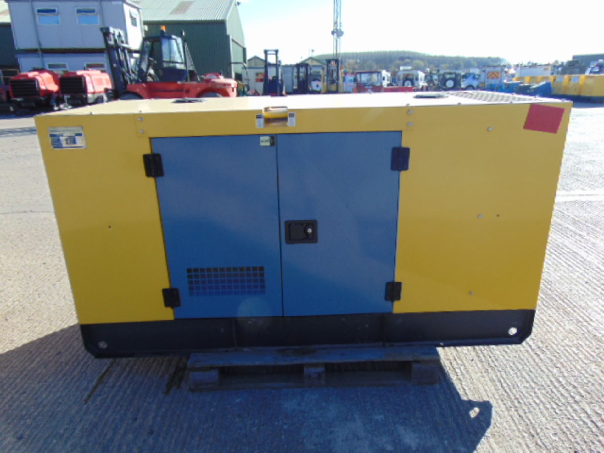 UNISSUED WITH TEST HOURS ONLY 70 KVA 3 Phase Silent Diesel Generator Set - Image 4 of 15