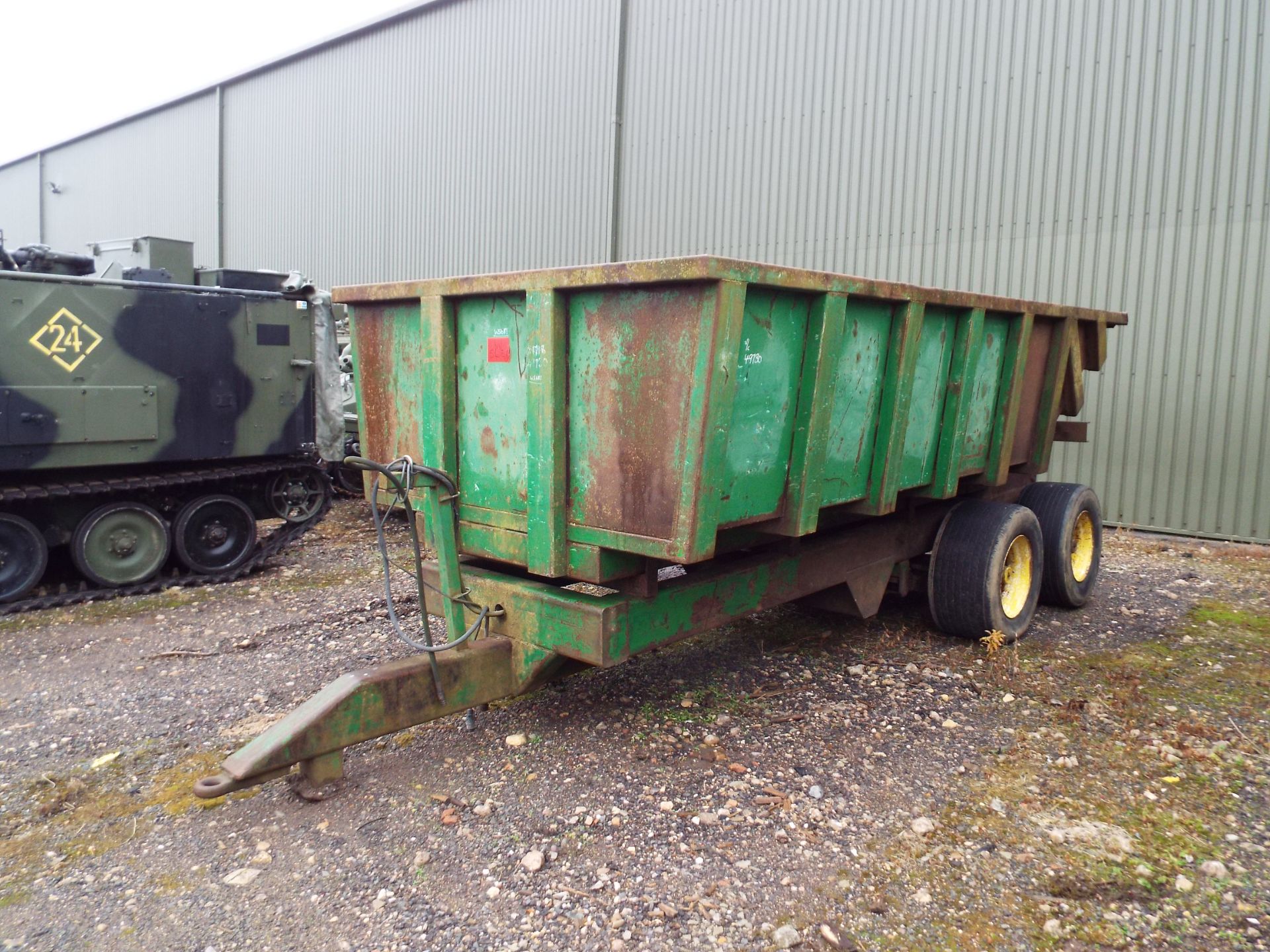 Twin Axle High Lift Tipping Dump Trailer - Image 3 of 14