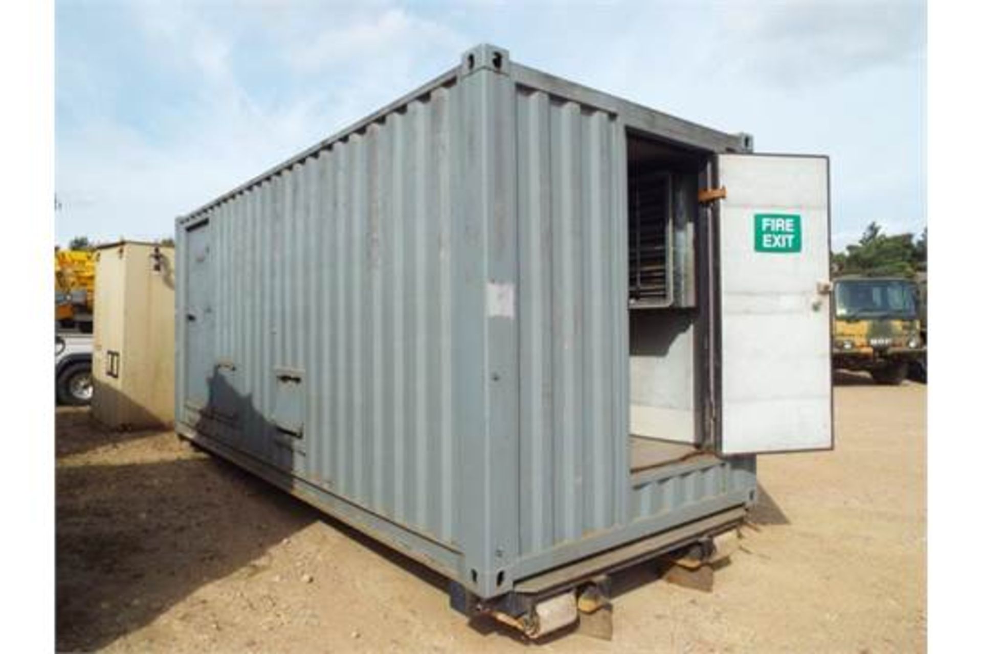 MAS 25 KVA Single Phase Containerised Cummins Diesel Generator C/W Compressor