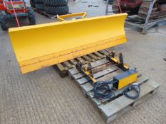 Land Rover Defender Bunce Snow Plough Blade c/w Mounting Frame, Hydraulic Pack & Electrics