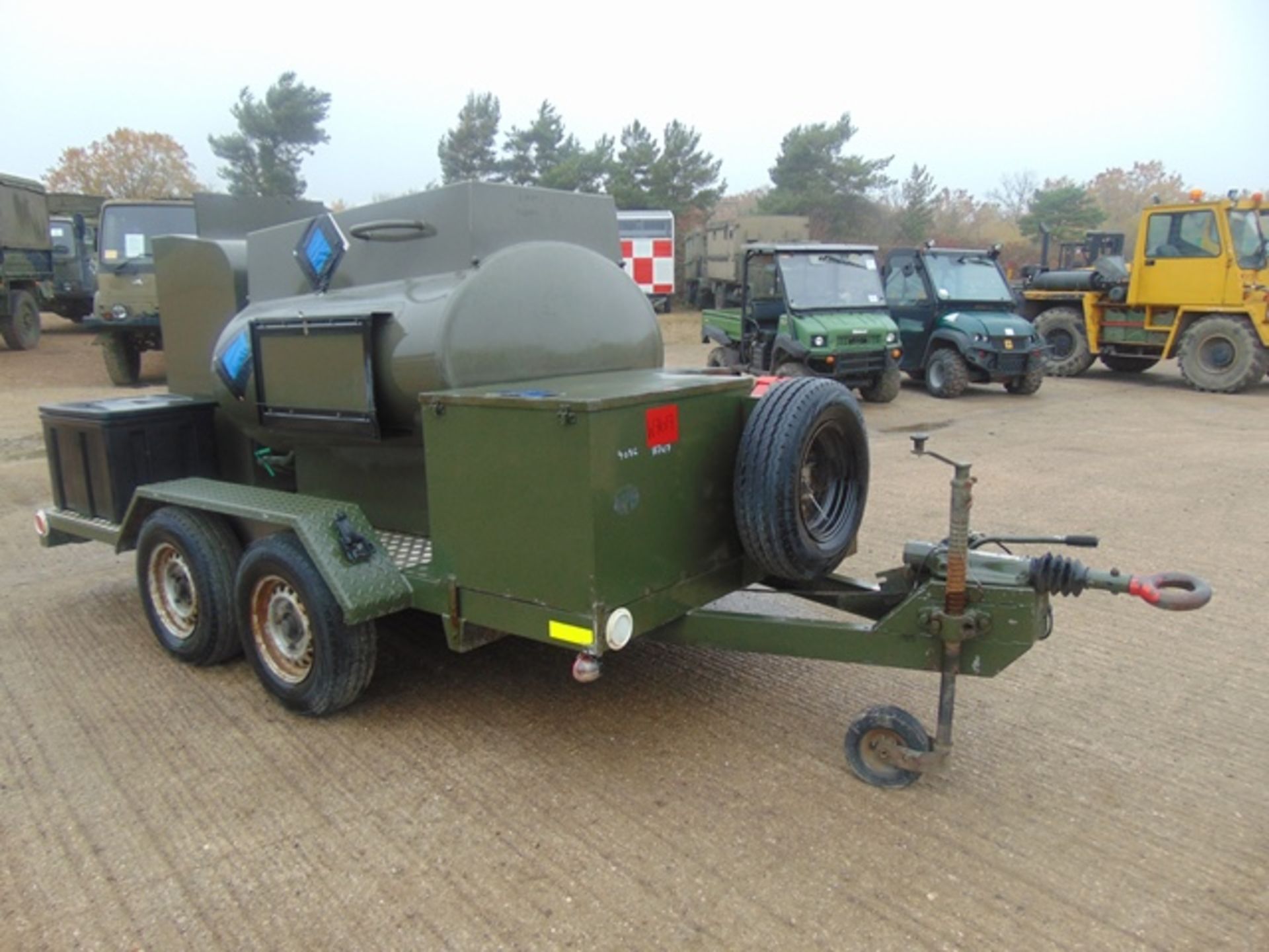 Fluid Transfer 950 Litre Diesel Fuel Bowser Trailer