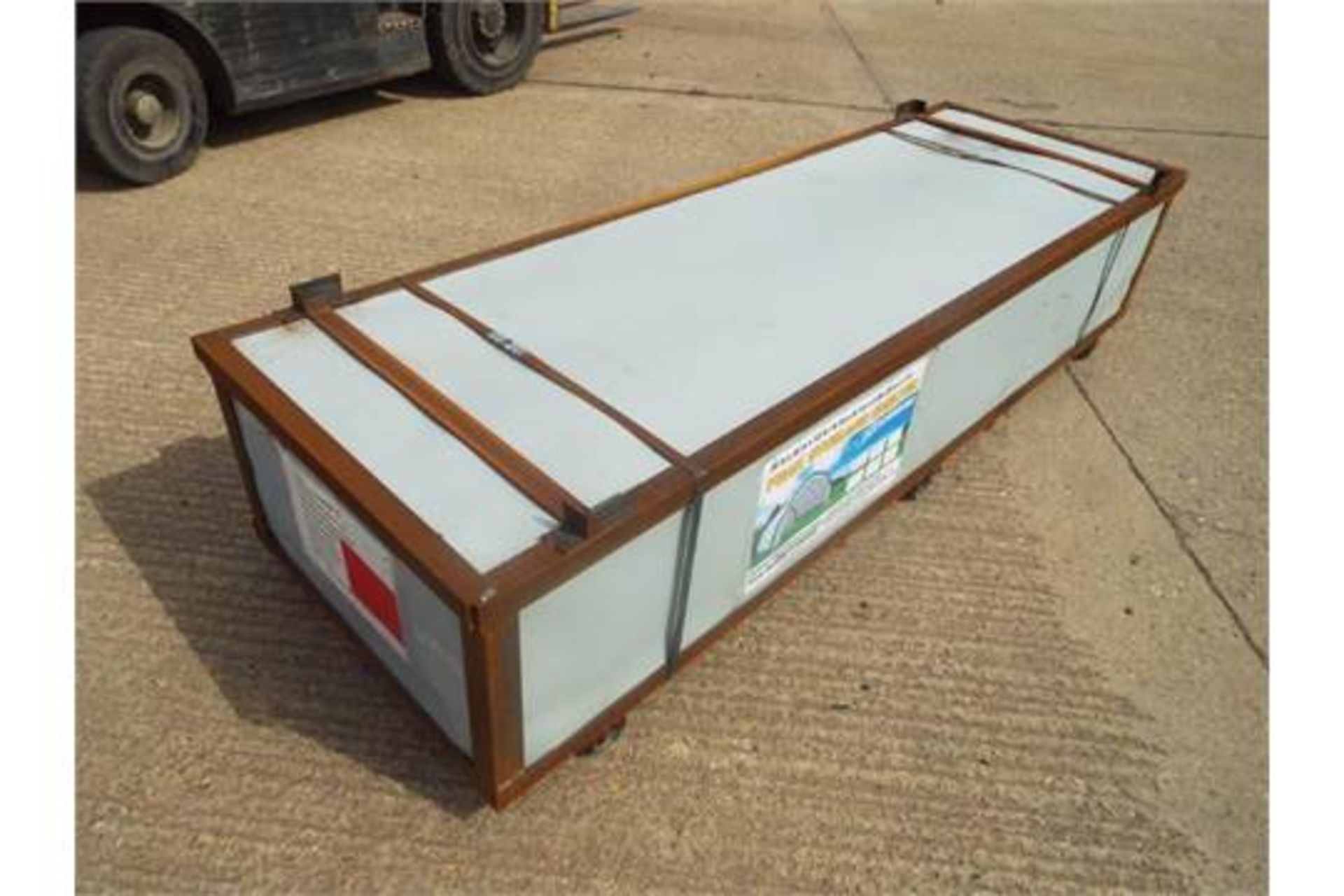 Heavy Duty Peak Storage Shelter 20'W x 30'L x 12' H P/No 203012QX-8P - Image 5 of 6