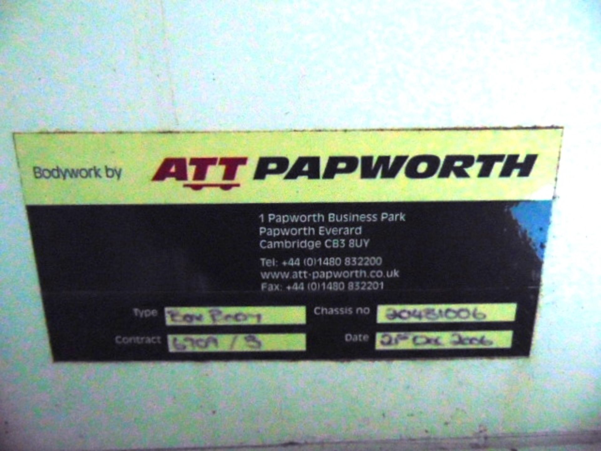 Wessex - ATT Papworth 19ft Insulated Box Trailer c/w Air Con - Image 17 of 20