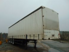 Crane Fruehauf PJD TA3 40ft Tri Axle Flatbed Trailer