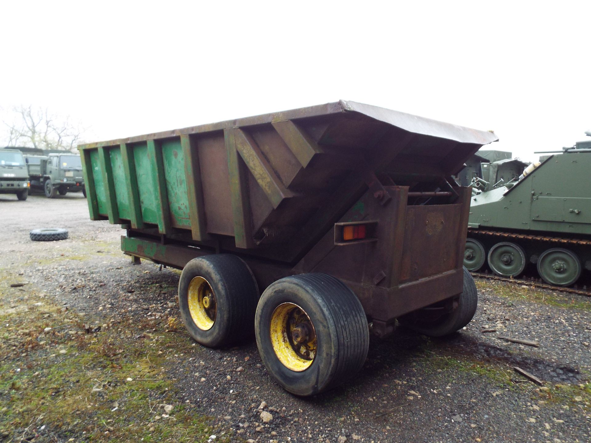 Twin Axle High Lift Tipping Dump Trailer - Image 4 of 14