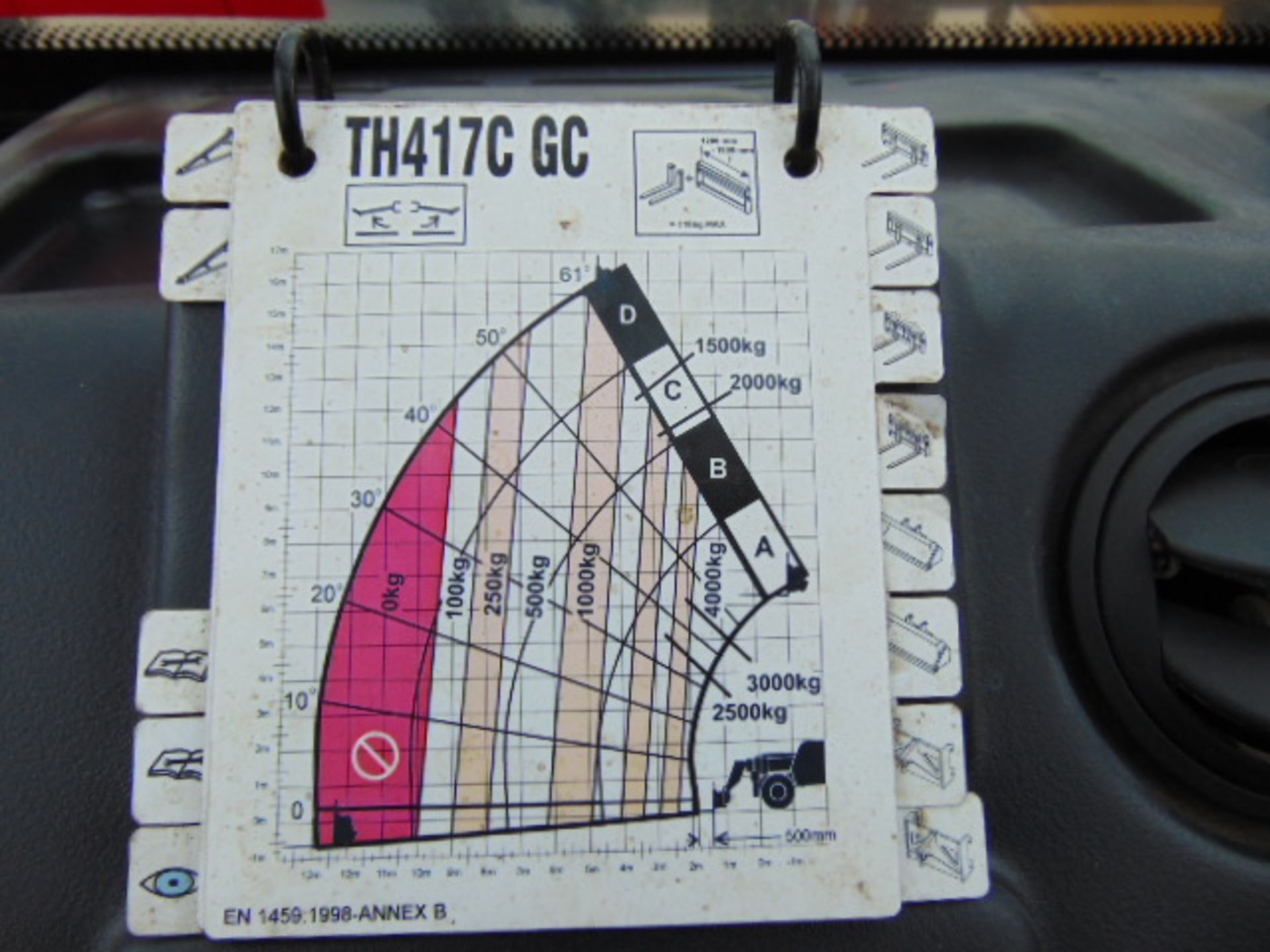 2014 Caterpillar TH417GC 4.0 ton Telehandler - Image 15 of 24