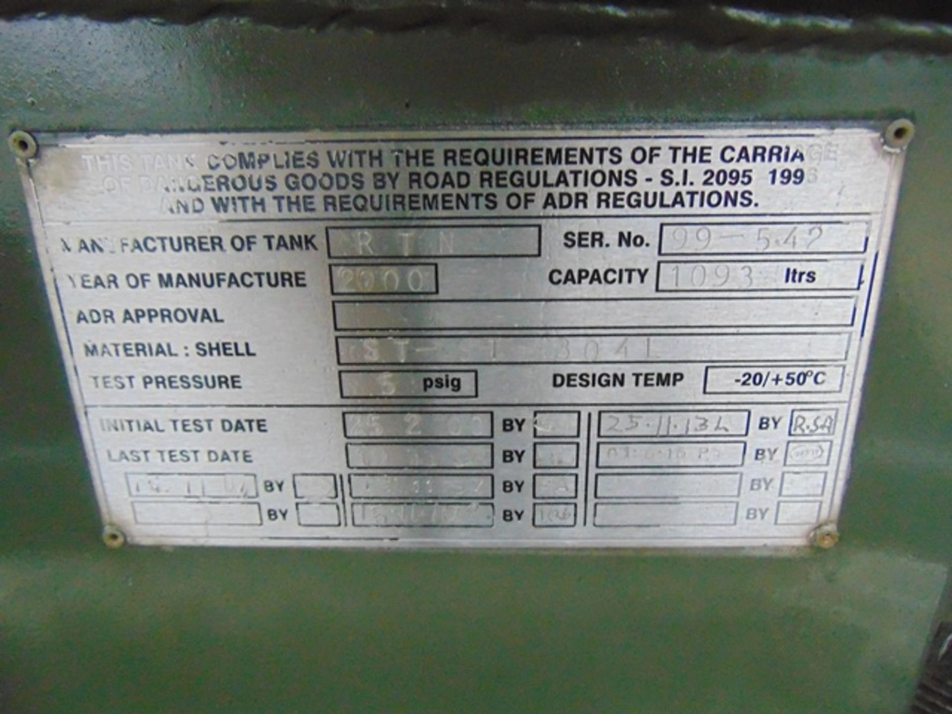 Fluid Transfer 950 Litre Diesel Fuel Bowser Trailer - Image 17 of 18