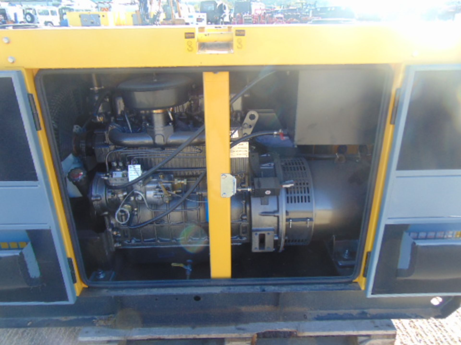 UNISSUED WITH TEST HOURS ONLY 25 KVA 3 Phase Silent Diesel Generator Set - Image 12 of 17