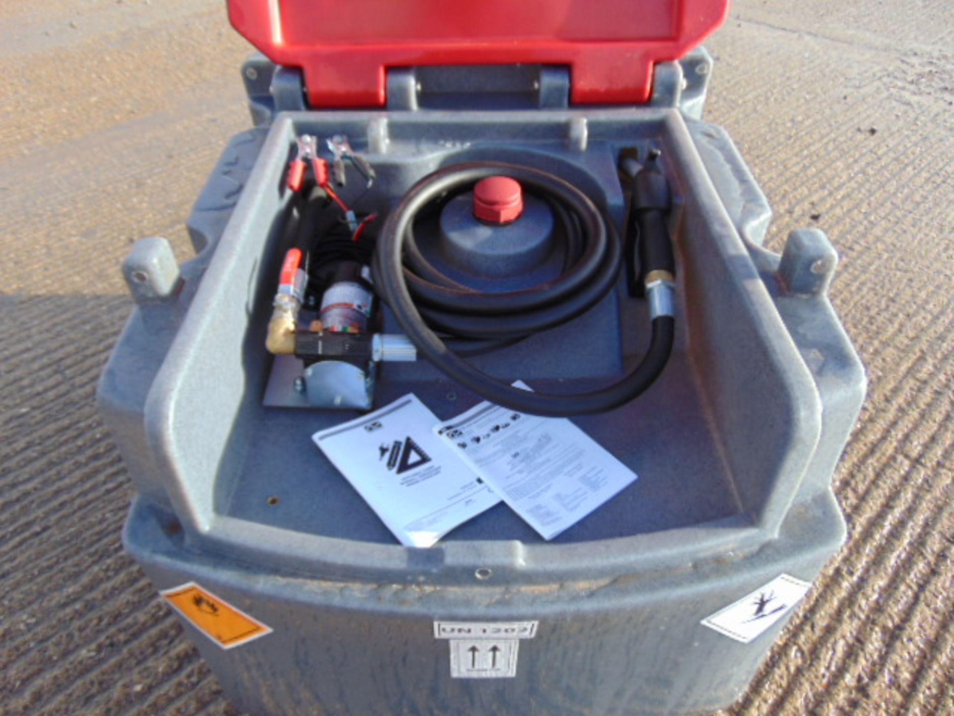 JFC TT-425 425L Mobile Diesel Tank C/W 12v Fuel Pump, Nozzle, 4m Hose etc - Image 7 of 10