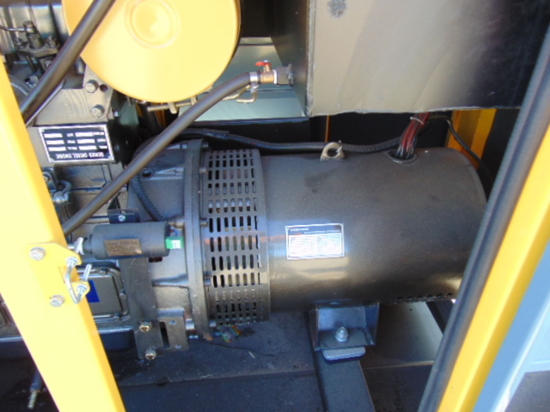 UNISSUED WITH TEST HOURS ONLY 50 KVA 3 Phase Silent Diesel Generator Set - Image 11 of 15
