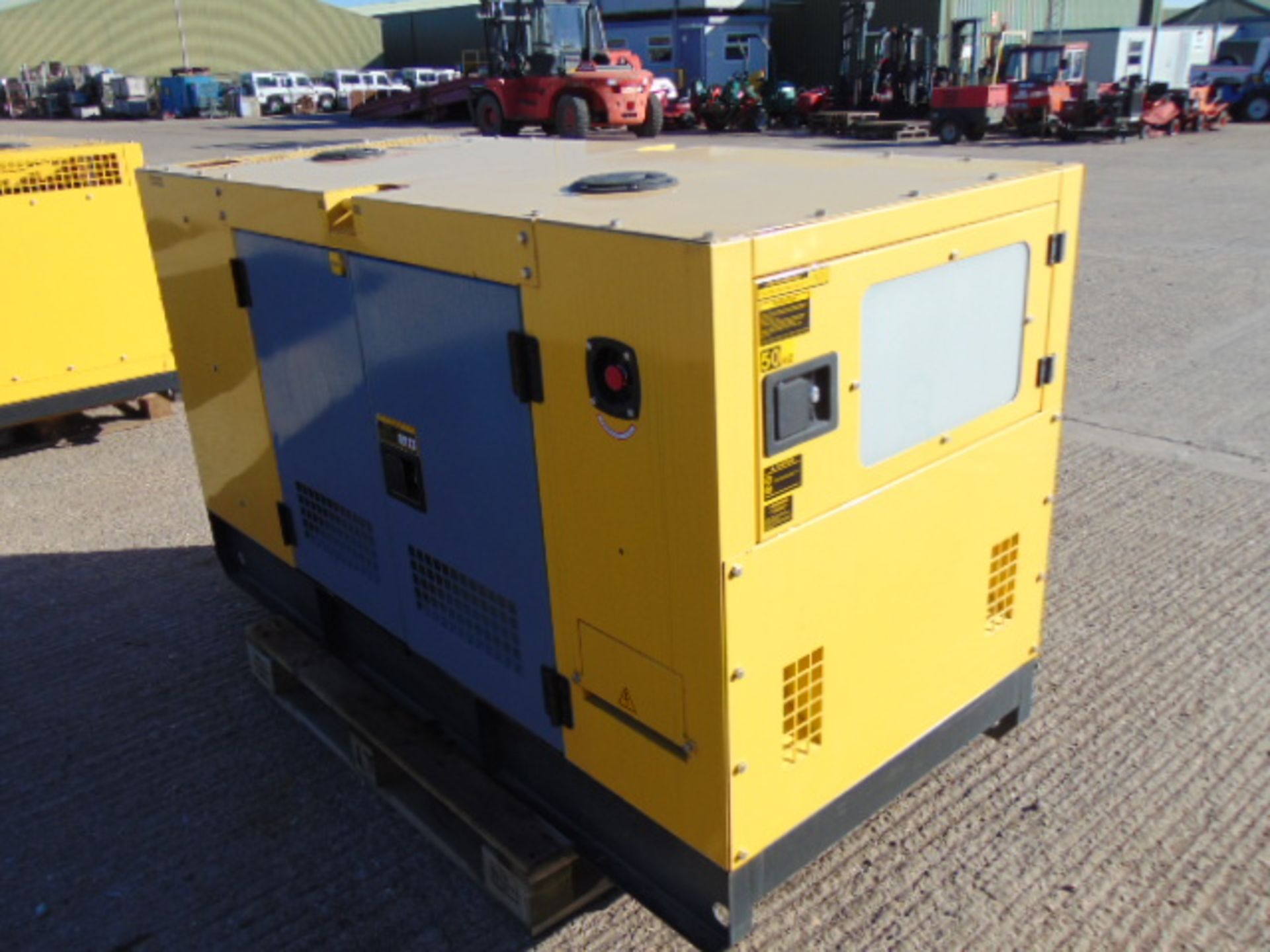 UNISSUED WITH TEST HOURS ONLY 30 KVA 3 Phase Silent Diesel Generator Set - Image 5 of 16