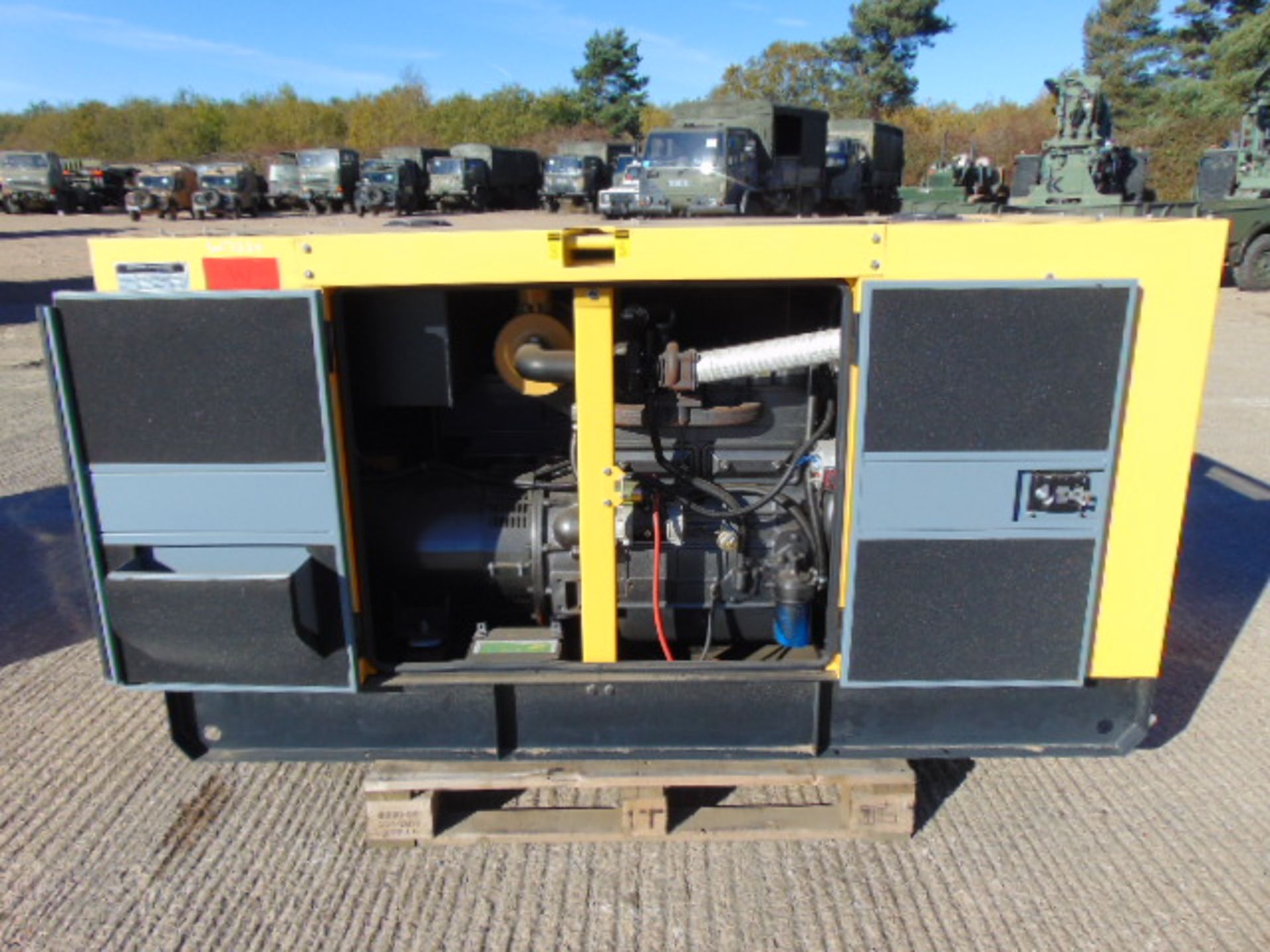 UNISSUED WITH TEST HOURS ONLY 50 KVA 3 Phase Silent Diesel Generator Set - Image 6 of 15