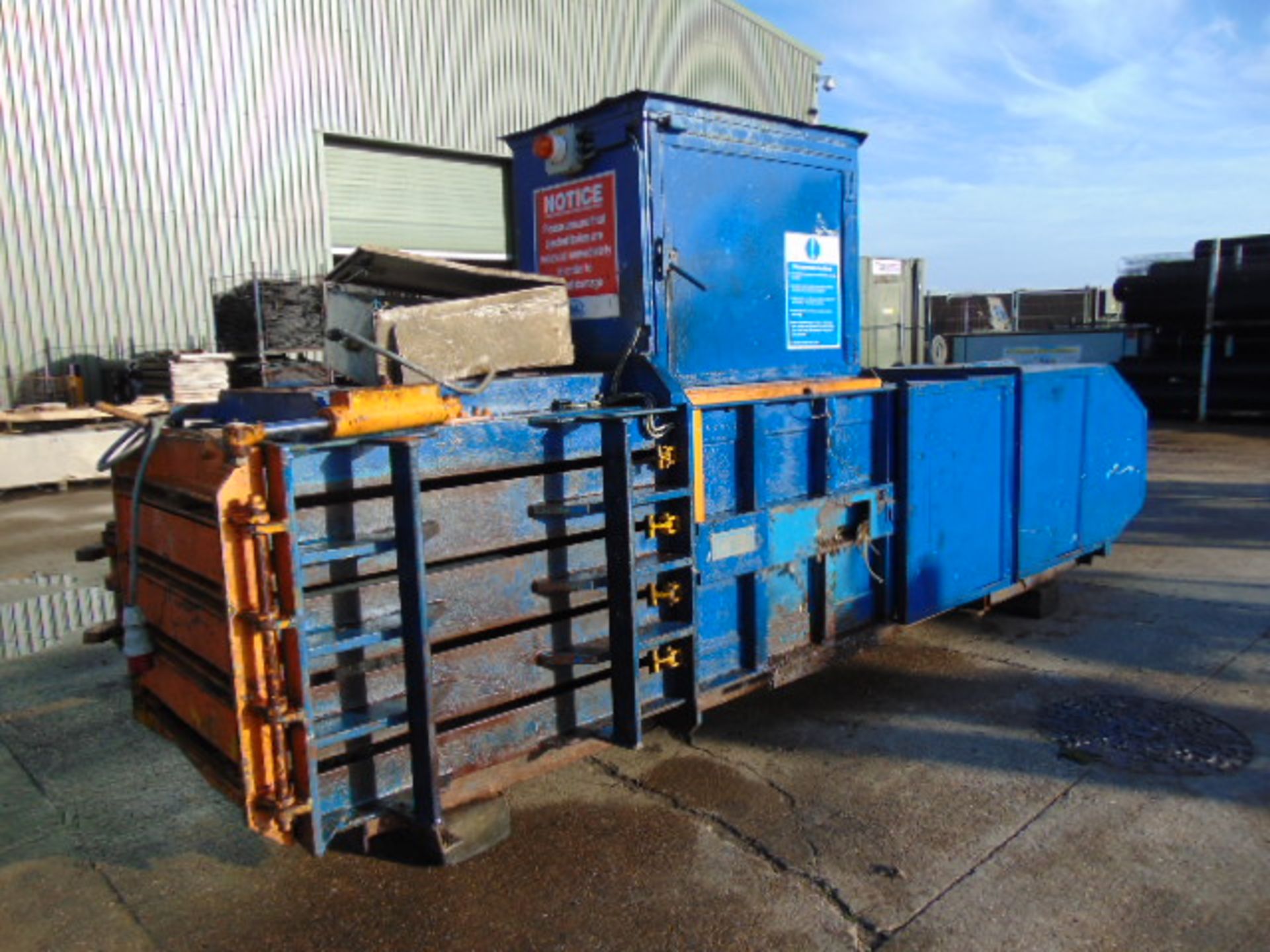 Ken Mills T40H Horizontal Baling Press Waste Compactor