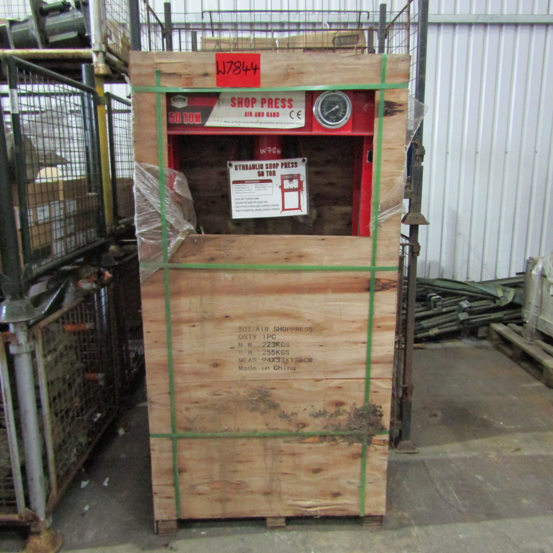 ** BRAND NEW ** Amdel 50 TON Hydraulic Shop Press - Image 12 of 13