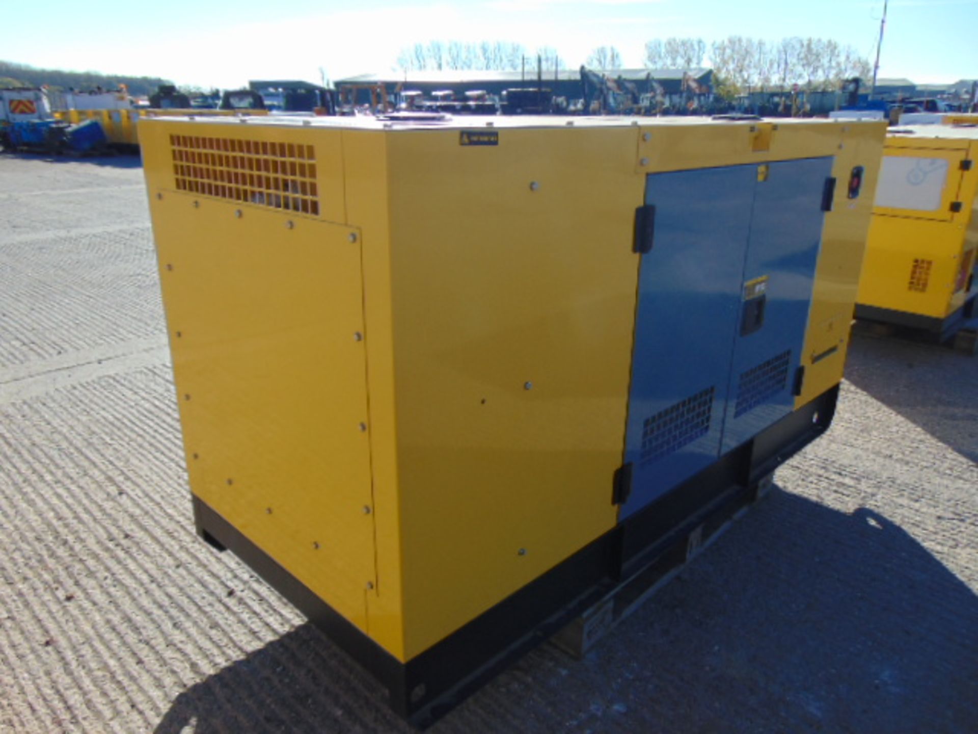 UNISSUED WITH TEST HOURS ONLY 50 KVA 3 Phase Silent Diesel Generator Set - Image 3 of 15