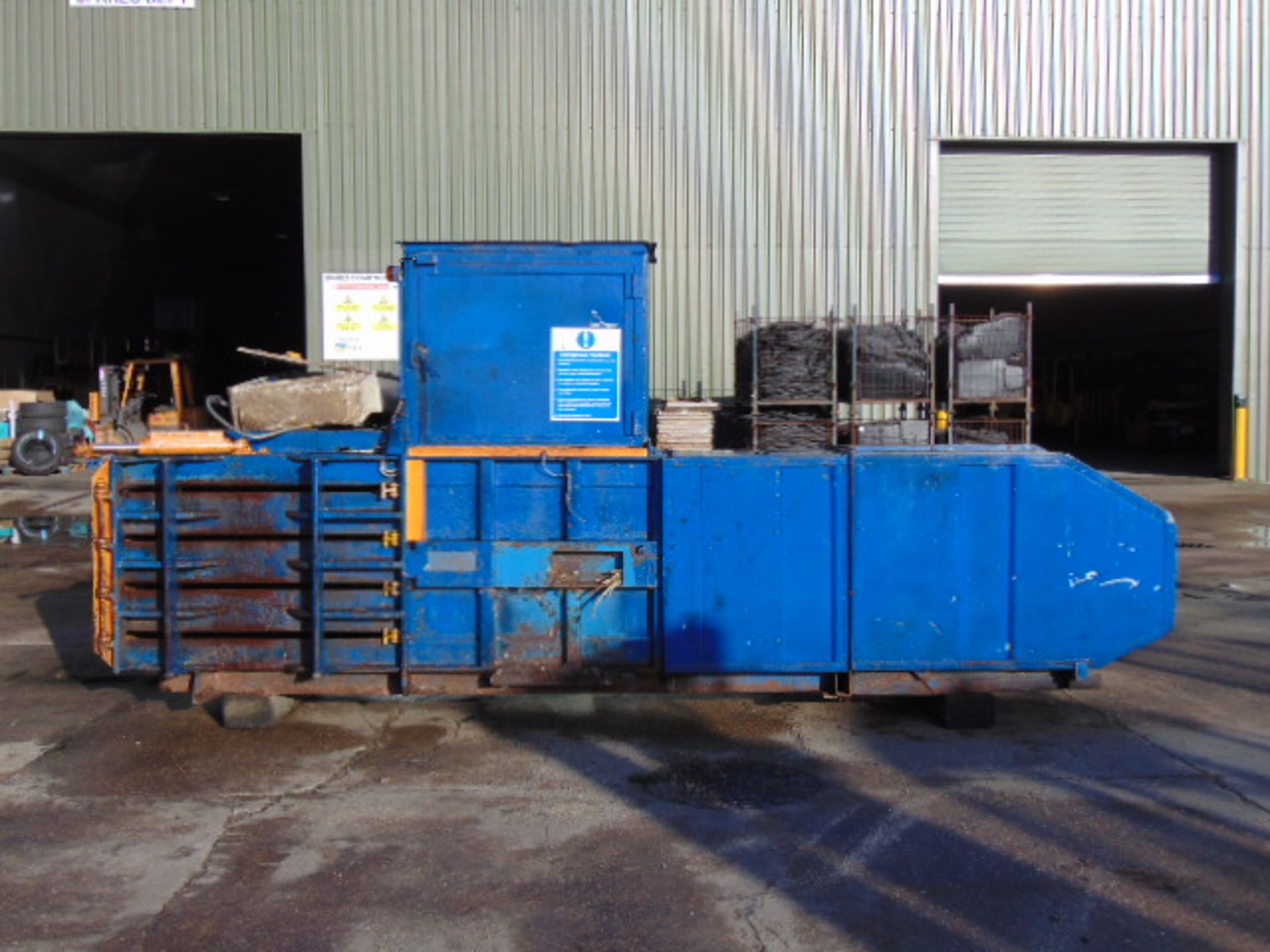 Ken Mills T40H Horizontal Baling Press Waste Compactor - Bild 2 aus 24