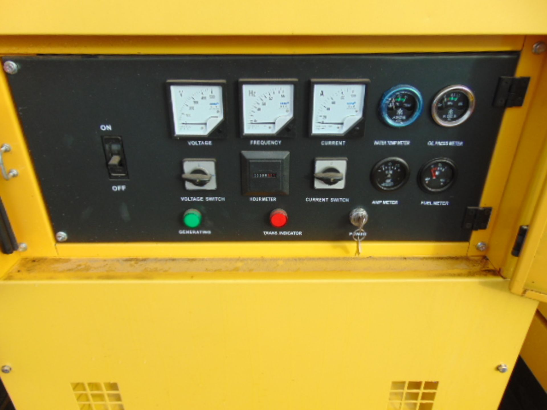 UNISSUED WITH TEST HOURS ONLY 70 KVA 3 Phase Silent Diesel Generator Set - Image 14 of 15