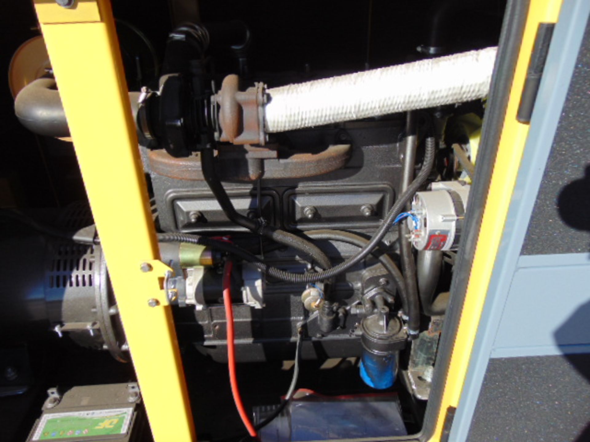 UNISSUED WITH TEST HOURS ONLY 50 KVA 3 Phase Silent Diesel Generator Set - Image 7 of 15