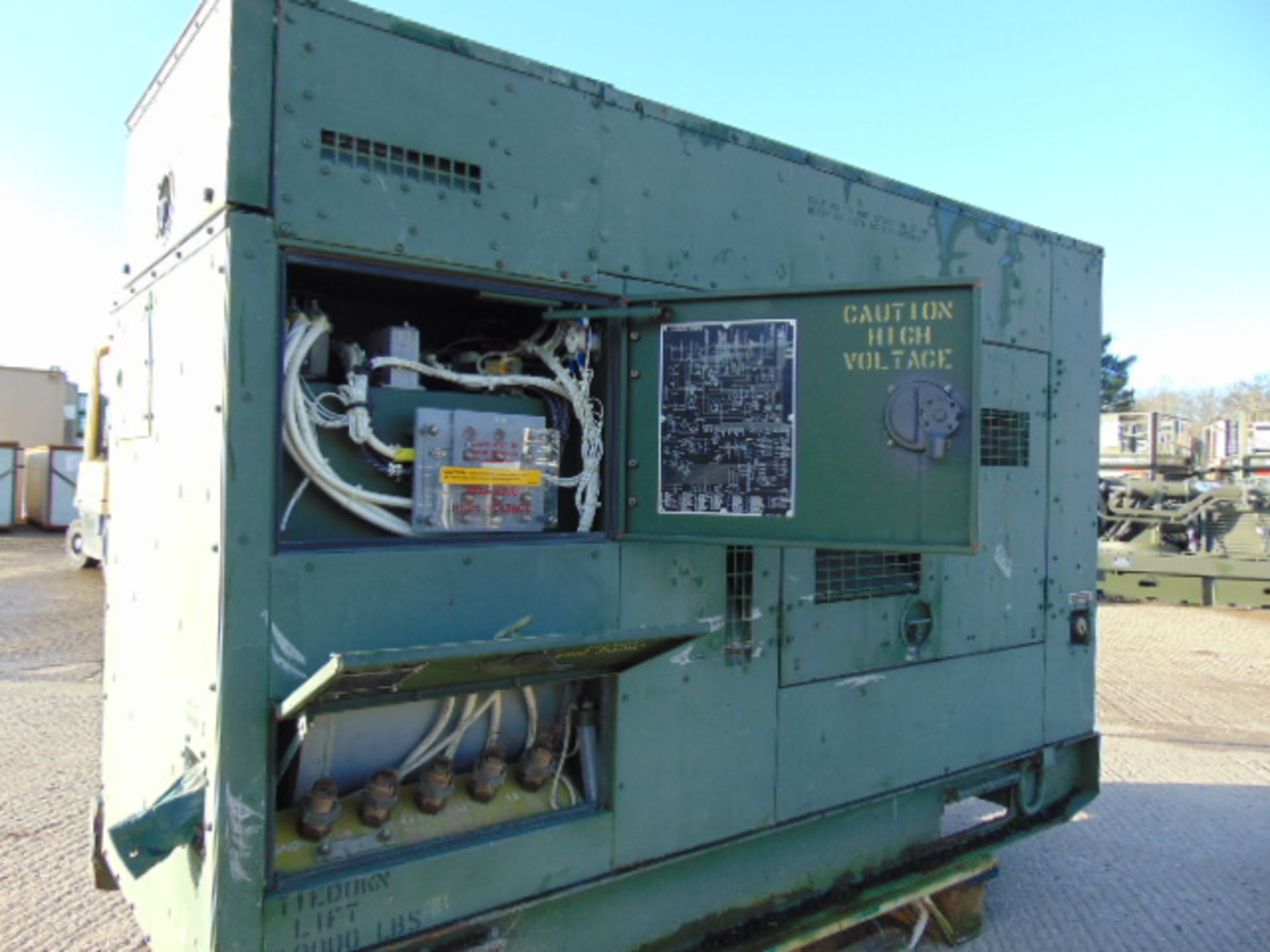 MEP-806B John Deere Diesel Powered 3 phase 60KW-50/60HZ Generator - Image 6 of 24