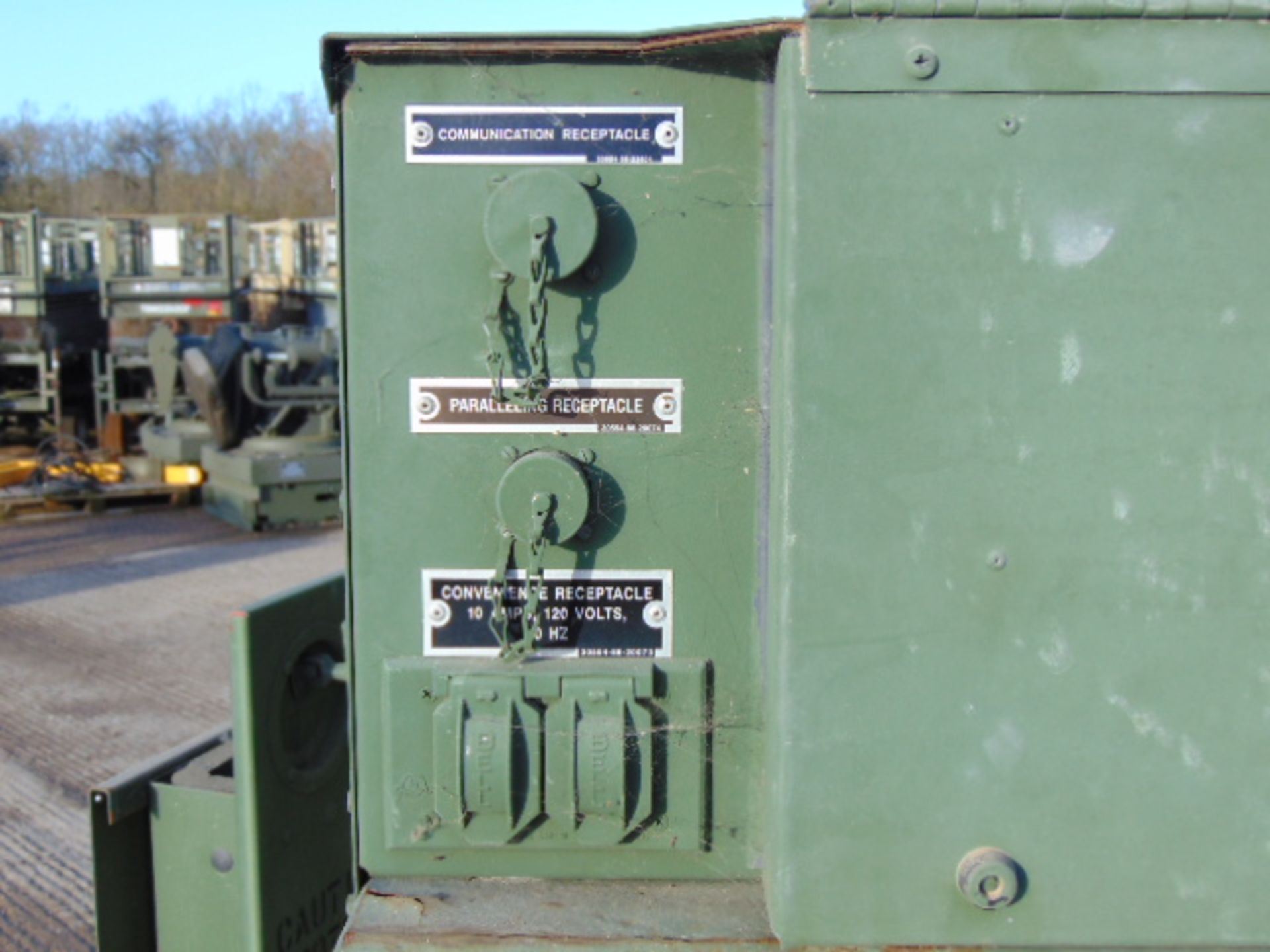 MEP-806B John Deere Diesel Powered 3 phase 60KW-50/60HZ Generator - Bild 15 aus 24