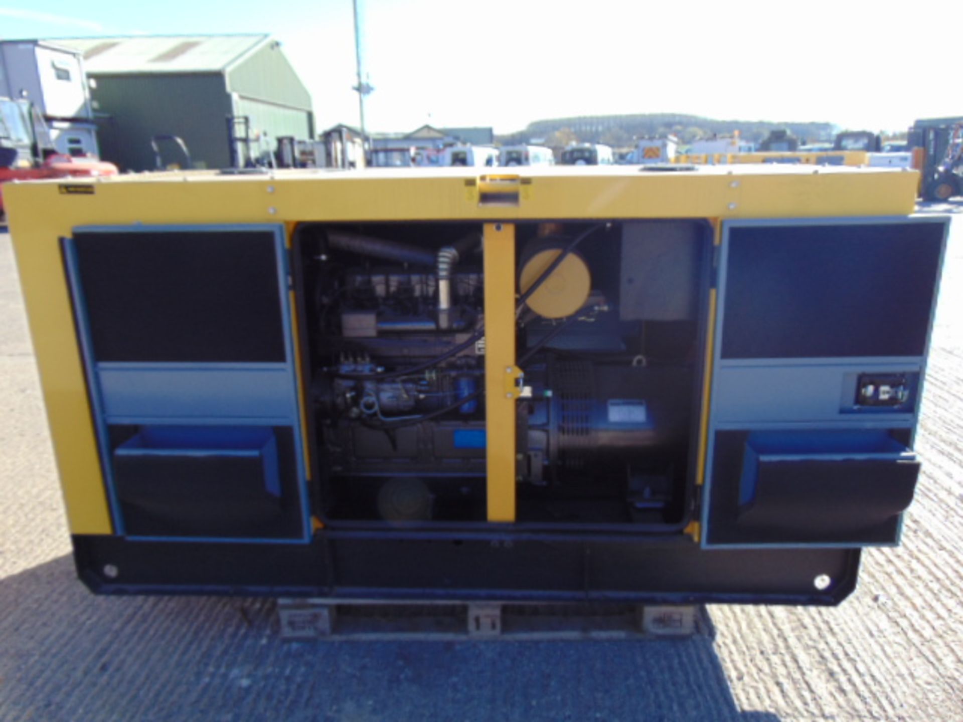 UNISSUED WITH TEST HOURS ONLY 50 KVA 3 Phase Silent Diesel Generator Set - Image 9 of 15
